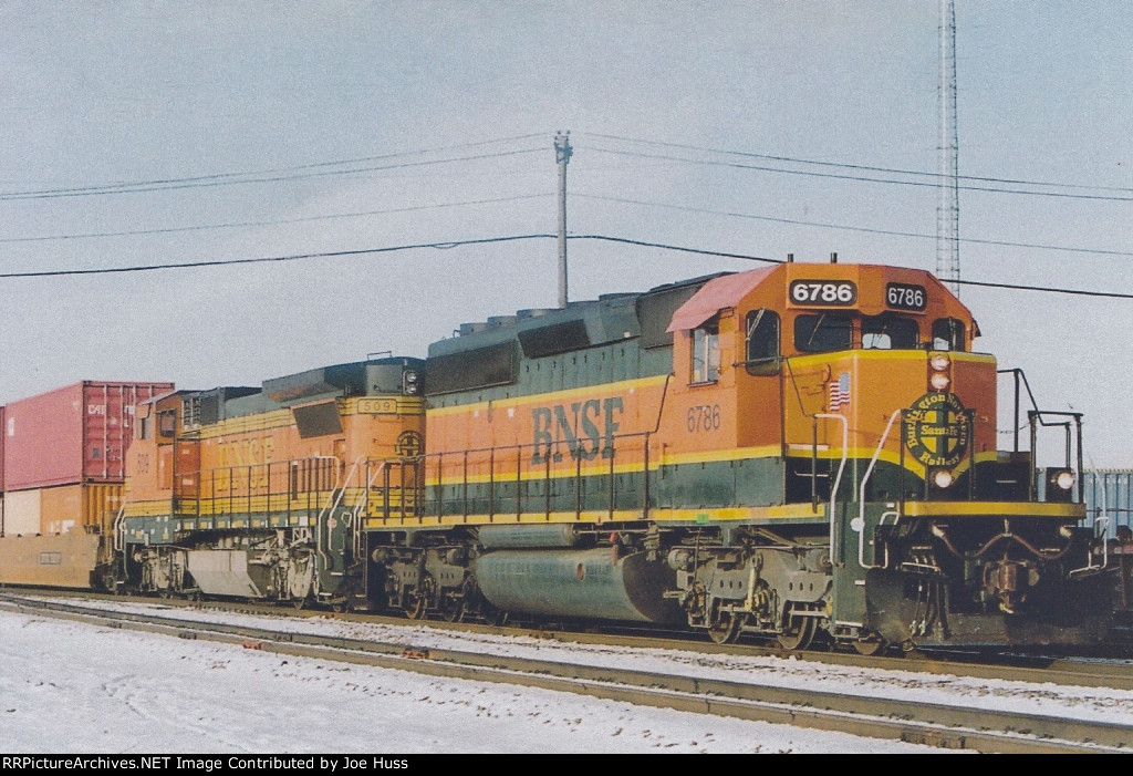 BNSF 6786 East